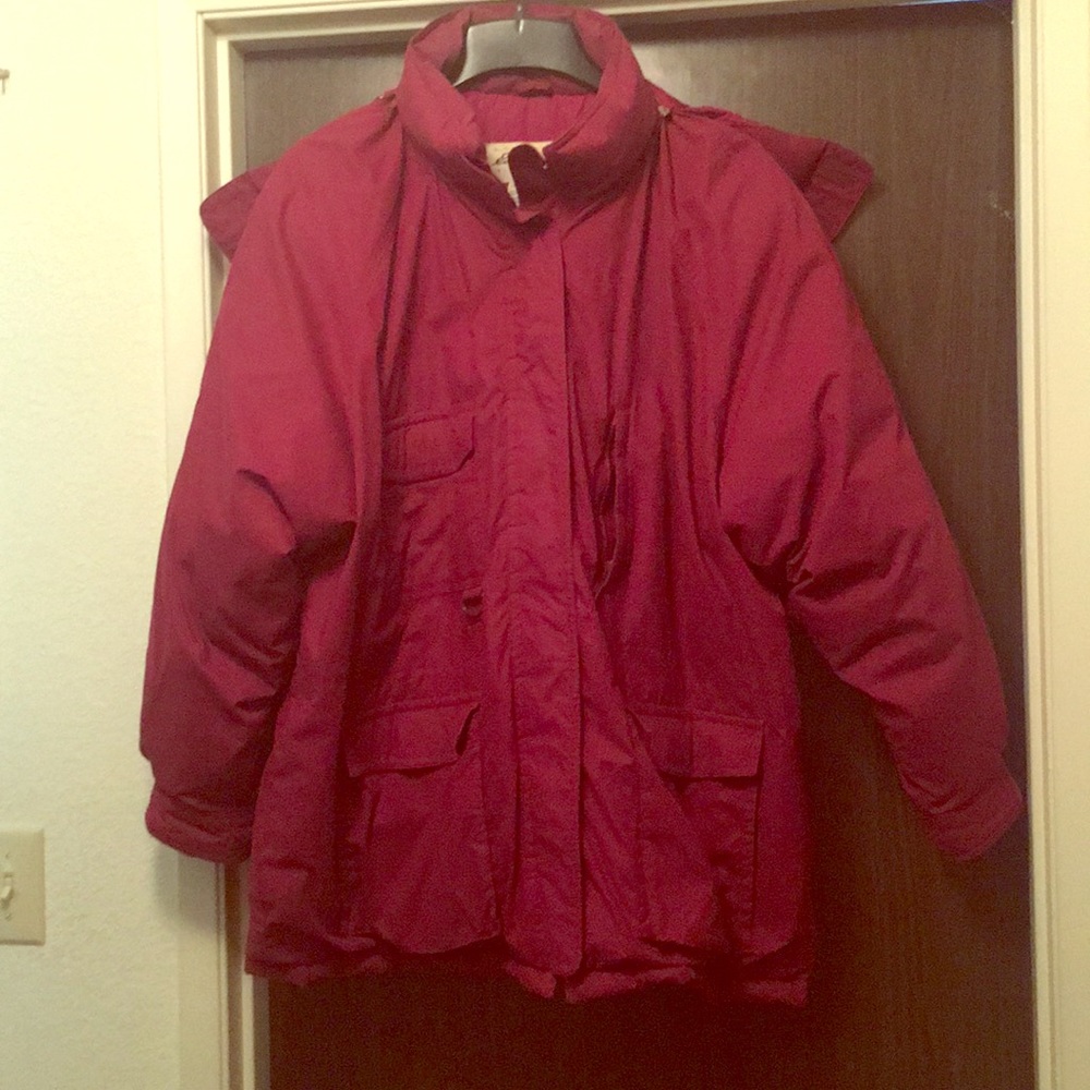 Eddie Bauer Snow line puff coat